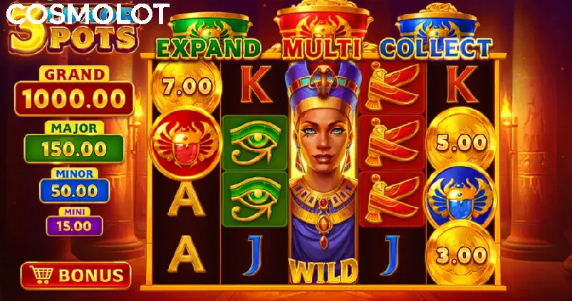 3 luxor pots hold and win demo в гривнах